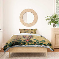 The Irishman-Notorious Bedding Set Old School Tattoos and Shamrocks Grunge Style