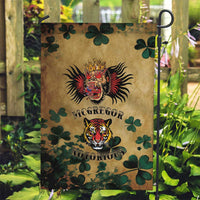 The Irishman-Notorious Garden Flag Old School Tattoos and Shamrocks Grunge Style