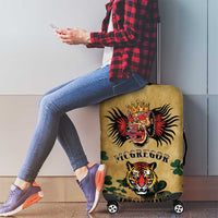 The Irishman-Notorious Luggage Cover Old School Tattoos and Shamrocks Grunge Style