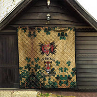 The Irishman-Notorious Quilt Old School Tattoos and Shamrocks Grunge Style