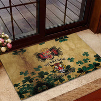 The Irishman-Notorious Rubber Doormat Old School Tattoos and Shamrocks Grunge Style