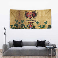 The Irishman-Notorious Tapestry Old School Tattoos and Shamrocks Grunge Style