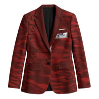 Custom South Korea National Football Blazer Tigers-Taegeuk Warriors Red