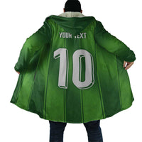 Custom Ireland National Football Cloak Celtics Knot Shamrocks Inspired Geometry - Wonder Print Shop