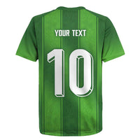 Custom Ireland National Football Rugby Jersey Celtics Knot Shamrocks Inspired Geometry - Wonder Print Shop