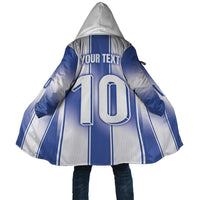 Custom Greece National Football Cloak Greek Key Inspired Geometry - Wonder Print Shop