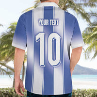 Custom Greece National Football Hawaiian Shirt Greek Key Inspired Geometry - Wonder Print Shop