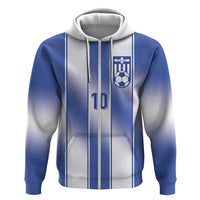 Custom Greece National Football Zip Hoodie Greek Key Inspired Geometry - Wonder Print Shop