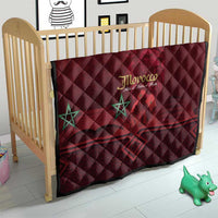 Happy Morocco Proclamation Day Quilt Barbary Lion's Roar - Fight for Peace and Freedom - Wonder Print Shop