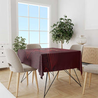 Happy Morocco Proclamation Day Tablecloth Barbary Lion's Roar - Fight for Peace and Freedom - Wonder Print Shop