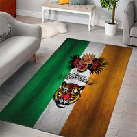 The Ireland - Notorious Area Rug Old School Tattoos Grunge Style