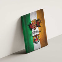 The Ireland - Notorious Canvas Wall Art Old School Tattoos Grunge Style