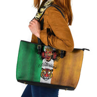 The Ireland - Notorious Leather Tote Bag Old School Tattoos Grunge Style