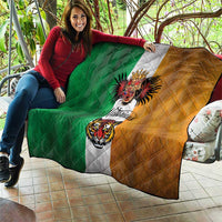 The Ireland - Notorious Quilt Old School Tattoos Grunge Style - Wonder Print Shop