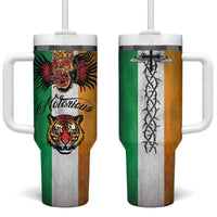 The Ireland - Notorious Tumbler With Handle Old School Tattoos Grunge Style - Wonder Print Shop