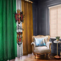 The Ireland - Notorious Window Curtain Old School Tattoos Grunge Style - Wonder Print Shop