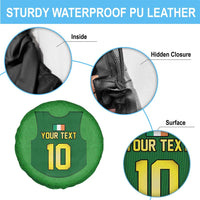 Custom Irish Rugby Spare Tire Cover St Patrick's Day Style - Gilet Costume - Wonder Print Shop
