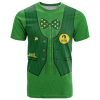 Custom Irish Rugby T Shirt St Patrick's Day Style - Gilet Costume - Wonder Print Shop