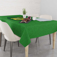 Custom Irish Rugby Tablecloth St Patrick's Day Style - Gilet Costume - Wonder Print Shop