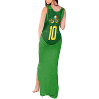 Custom Irish Rugby Tank Maxi Dress St Patrick's Day Style - Gilet Costume - Wonder Print Shop