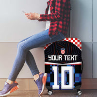 Custom Croatia Kockasti Football Jersey Luggage Cover