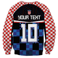 Custom Croatia Kockasti Football Jersey Sweatshirt - Wonder Print Shop