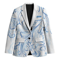 Custom Argentina Football Blazer Artistic Pattern-Paintings Inspired White Color - Wonder Print Shop