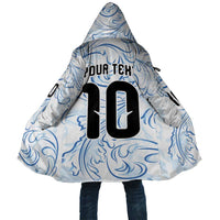 Custom Argentina Football Cloak Artistic Pattern-Paintings Inspired White Color - Wonder Print Shop