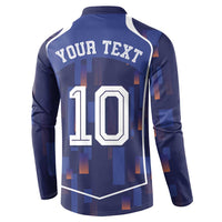 Custom Netherlands Football Button Sweatshirt Starry Night Inspired-Sporty Style - Wonder Print Shop