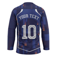 Custom Netherlands Football Hockey Jersey Starry Night Inspired-Sporty Style - Wonder Print Shop