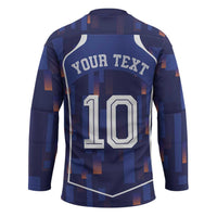 Custom Netherlands Football Hockey Jersey Starry Night Inspired-Sporty Style - Wonder Print Shop