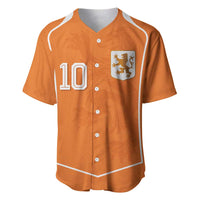 Custom Netherlands Football Baseball Jersey Lion King-Inspired T90 Sporty Style - Wonder Print Shop