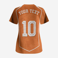 Custom Netherlands Football Scrub Top Lion King-Inspired T90 Sporty Style - Wonder Print Shop