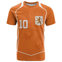 Custom Netherlands Football T Shirt Lion King-Inspired T90 Sporty Style - Wonder Print Shop
