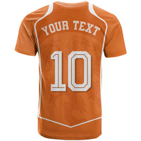 Custom Netherlands Football T Shirt Lion King-Inspired T90 Sporty Style - Wonder Print Shop
