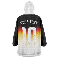 Custom Germany Football Wearable Blanket Hoodie Die Mannschaft 2026 - Wonder Print Shop
