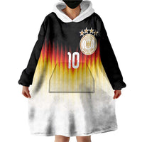 Custom Germany Football Wearable Blanket Hoodie Die Mannschaft 2026 - Wonder Print Shop
