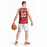 Custom Wales Football Basketball Jersey The Dragons Sporty Style - Wonder Print Shop