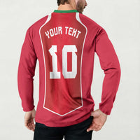 Custom Wales Football Button Sweatshirt The Dragons Sporty Style - Wonder Print Shop