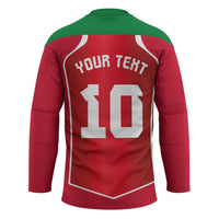 Custom Wales Football Hockey Jersey The Dragons Sporty Style - Wonder Print Shop