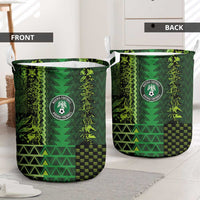 Nigeria Football Laundry Basket The Naija-Tribal Sporty Style - Wonder Print Shop