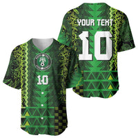 Custom Nigeria Football Baseball Jersey The Naija-Tribal Sporty Style - Wonder Print Shop