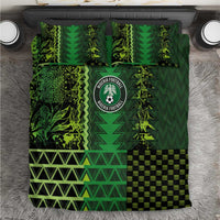 Nigeria Football Bedding Set The Naija-Tribal Sporty Style - Wonder Print Shop