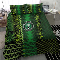 Nigeria Football Bedding Set The Naija-Tribal Sporty Style - Wonder Print Shop
