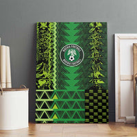 Nigeria Football Canvas Wall Art The Naija-Tribal Sporty Style - Wonder Print Shop