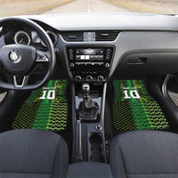 Custom Nigeria Football Car Mats The Naija-Tribal Sporty Style - Wonder Print Shop