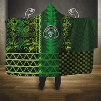 Nigeria Football Hooded Blanket The Naija-Tribal Sporty Style - Wonder Print Shop