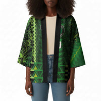 Custom Nigeria Football Kimono The Naija-Tribal Sporty Style - Wonder Print Shop
