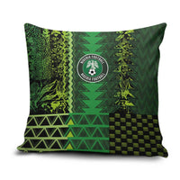 Nigeria Football Pillow Cover The Naija-Tribal Sporty Style - Wonder Print Shop
