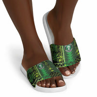 Nigeria Football Slide Sandals The Naija-Tribal Sporty Style - Wonder Print Shop
